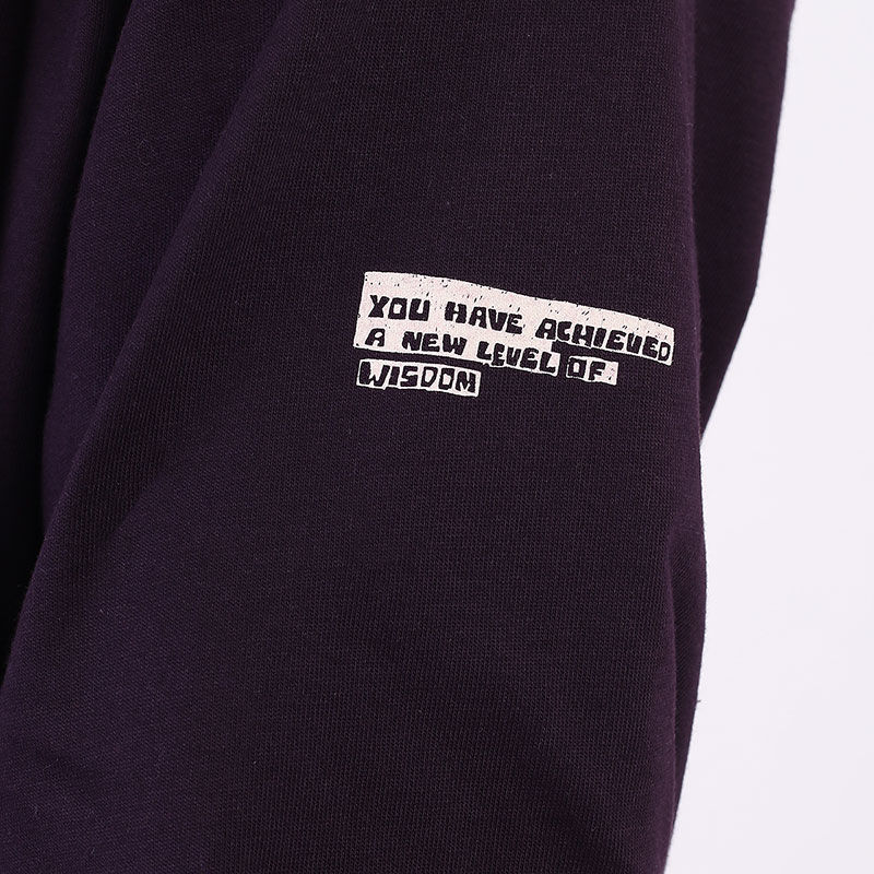 Мужская футболка Carhartt WIP L/S Kaganatcult T-Shirt (I029630-dark iris)  - цена, описание, фото 4